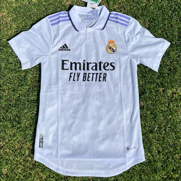 adidas Other Mens Authentic Real Madrid 22223 Home Jersey Sizes